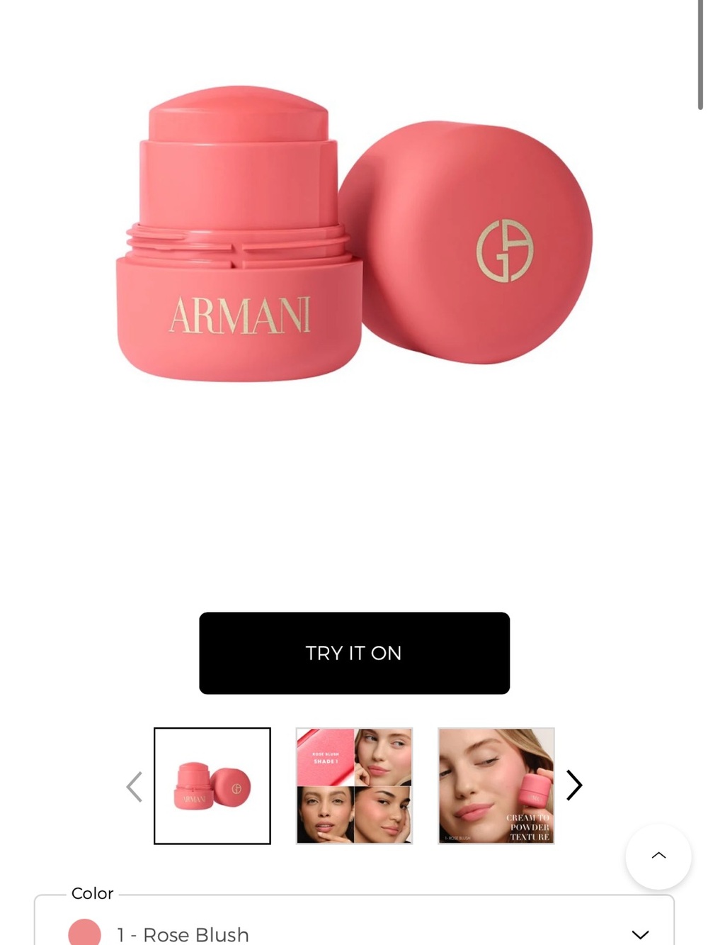 Armani Dolci Makeup Blurring Multi-Use Blush Balm Set - Picture 9 of 11